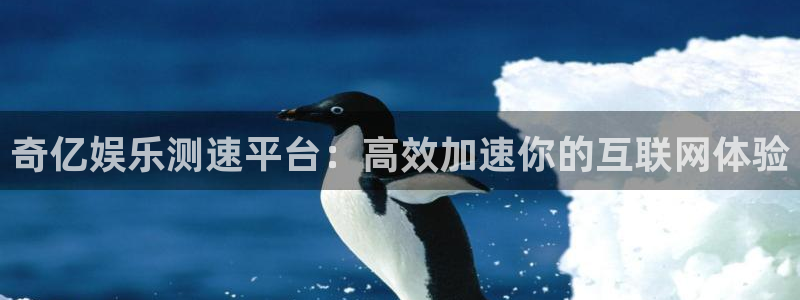新城平台平台app下载：奇亿娱乐测速平台：高效加速你的互联网体验