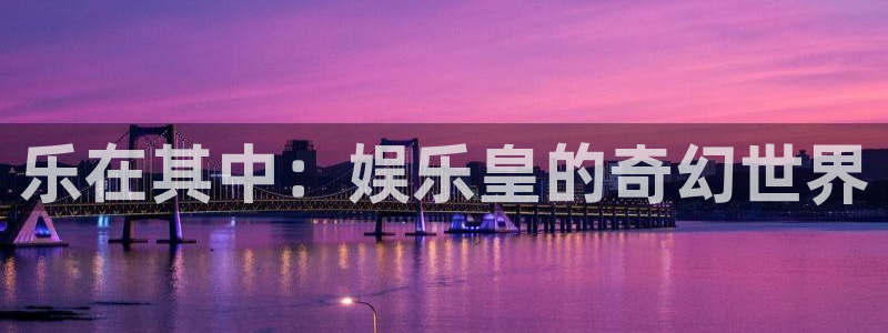 壹号电子娱乐app下载最新版：乐在其中：娱乐皇的奇幻世界